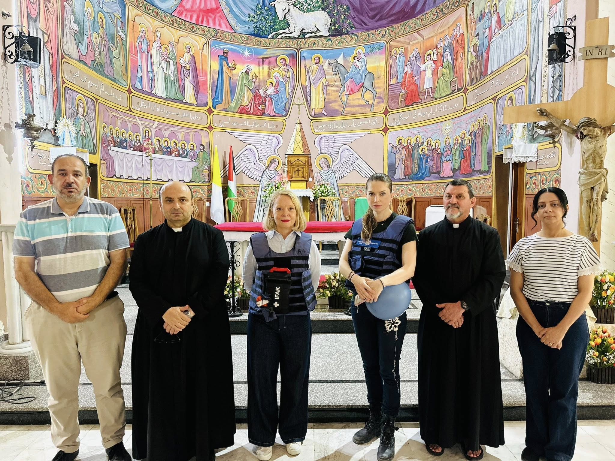 Latin Parish of the Holy Family in the heart of the Gaza Strip
