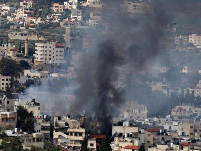 Smoke rises over Jenin as Israel's military operation continuesSmoke rises over Jenin as Israel's military operation continues  (ANSA)