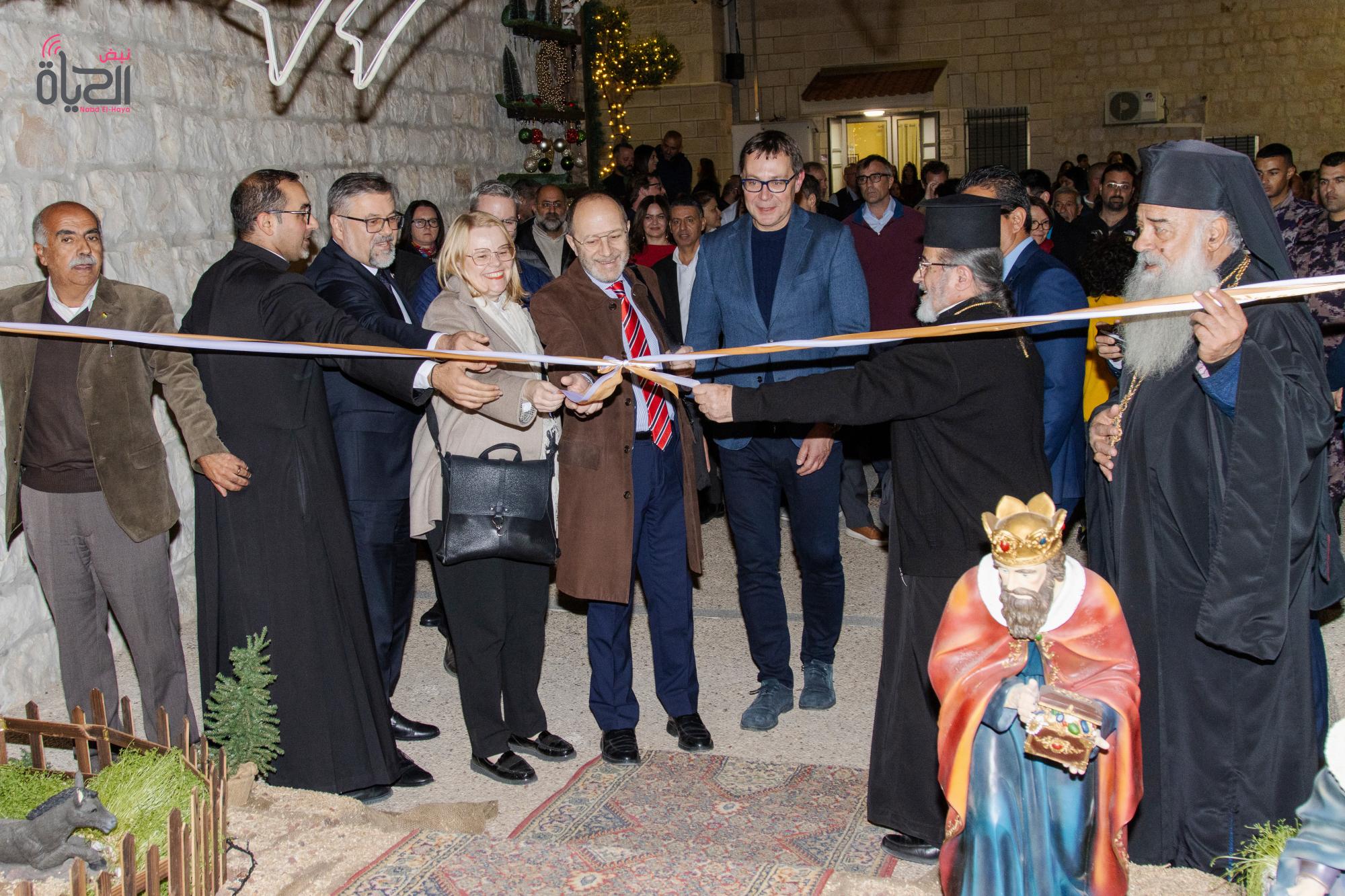 Opening of “Christmas Nights” in Taybeh: Church Unity and Festive Music Fill the Town
