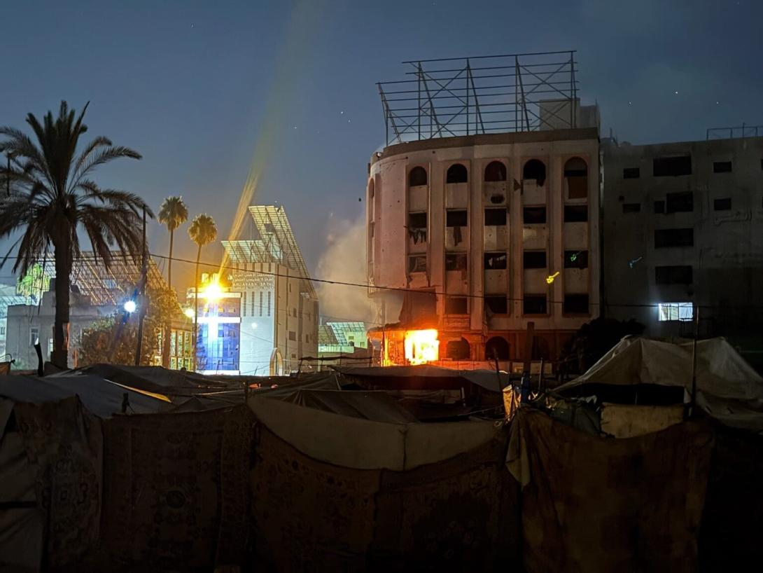 Al-Ahli Arab Hospital in Gaza 